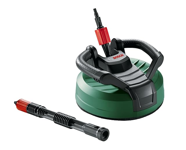 Limpiador de superficies para terraza Bosch AquaSurf 280 con articulación giratoria, fotografía de producto