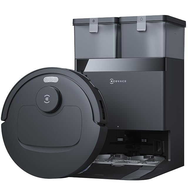 Robot aspirador-fregona Ecovacs Deebot T30e Omni con sistema de cepillos antienredos, fotografía de producto
