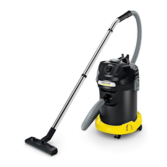 Aspirador de cenizas Kärcher AD 4 Premium con cuerpo ignífugo y filtro para suciedad gruesa, fotografía de producto