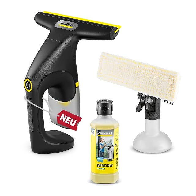 Limpiacristales eléctrico Kärcher WV 1 Compact Care Extra+ Black, fotografía de producto